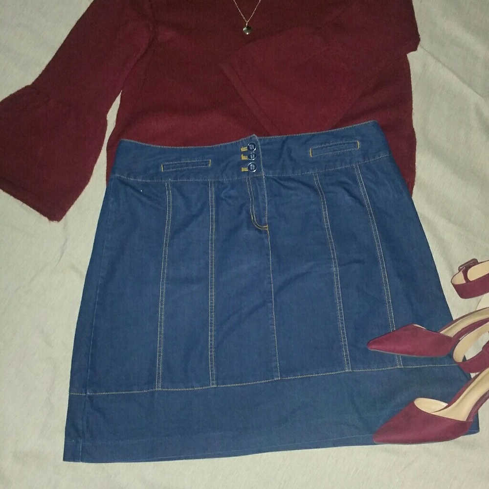 Jean skirt